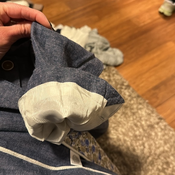 Banana Republic linen military blazer - Picture 7 of 9